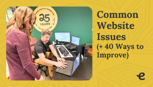 Common Website Issues +40 Ways to Improve